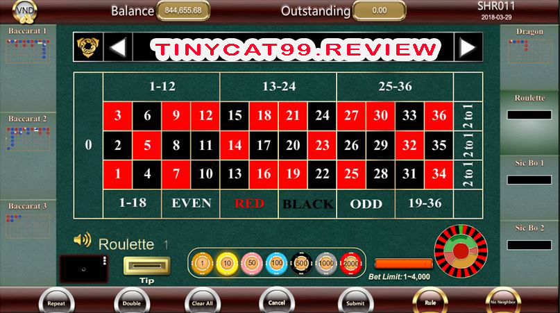 cach choi roulette tai tinycat99